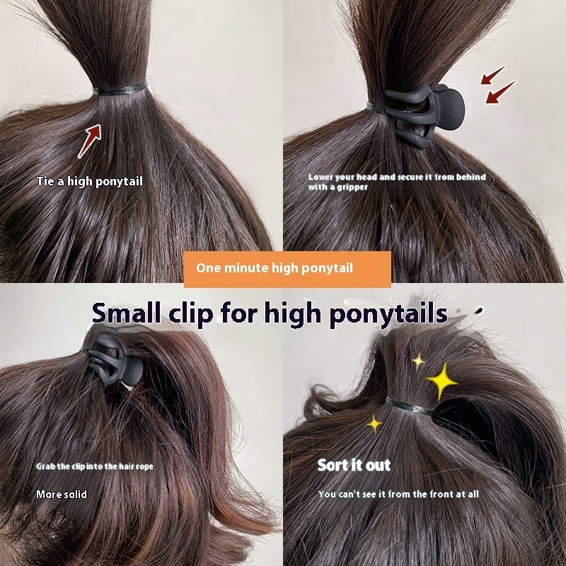 High Ponytail Bangs Side Shark Clip Hairware