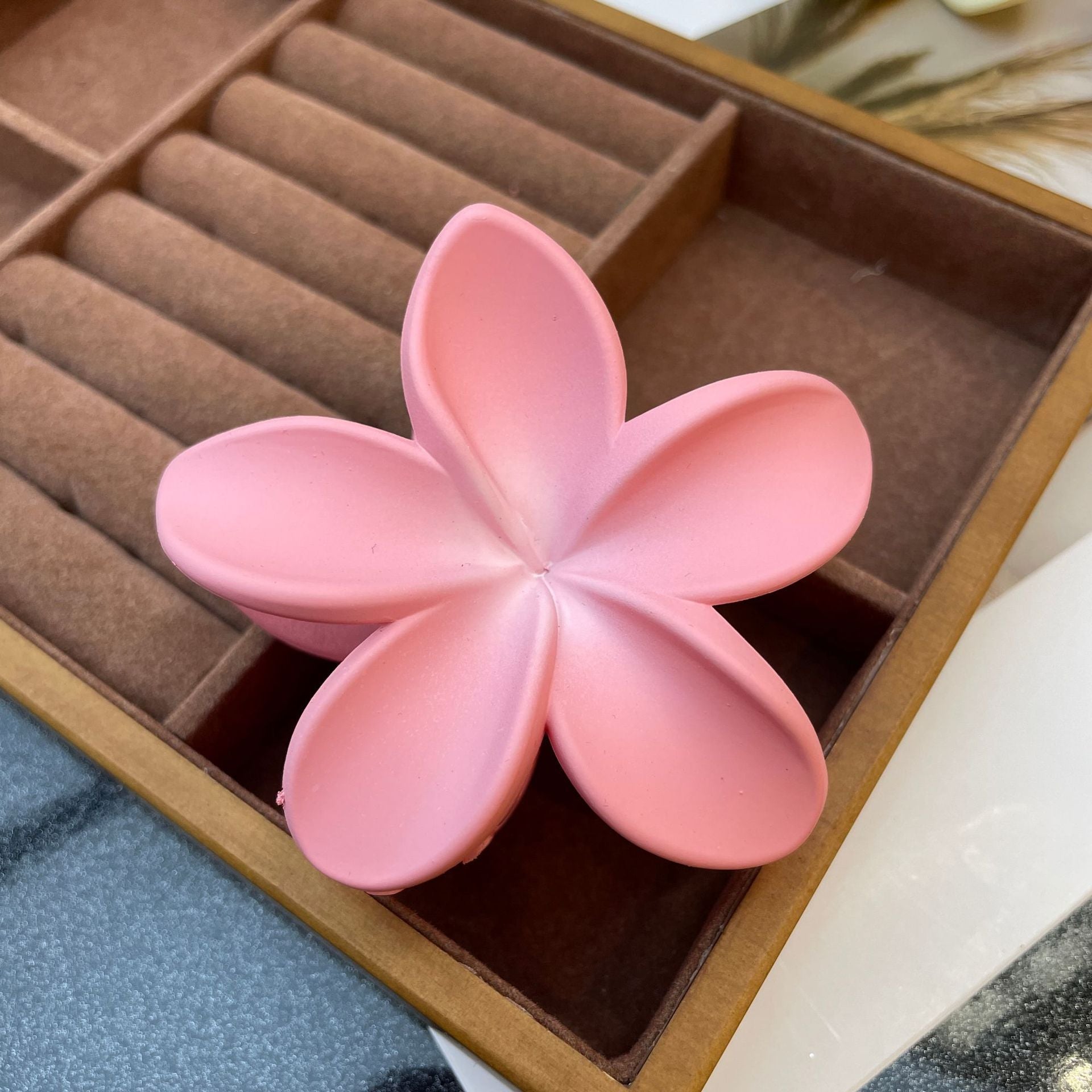 Flower Barrettes Women's Colorful Updo Gadget Hair Accessories