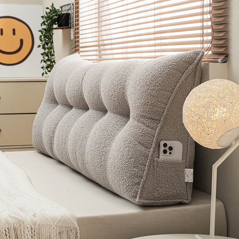 Bedside Cushion Integrated Double Pillow