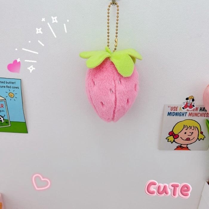 Creative Plush Cute Fruit Keychain Pendant
