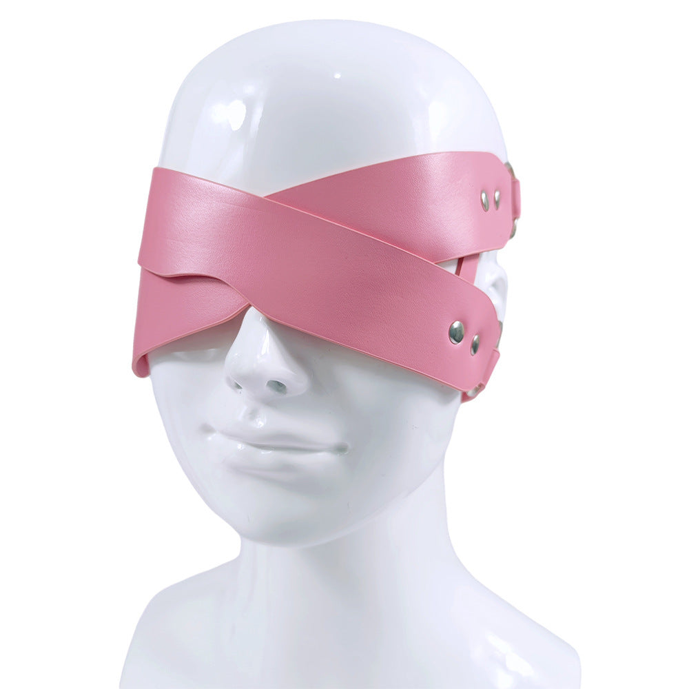 Eye Mask Women's Leather Mask Couple Alternative Products