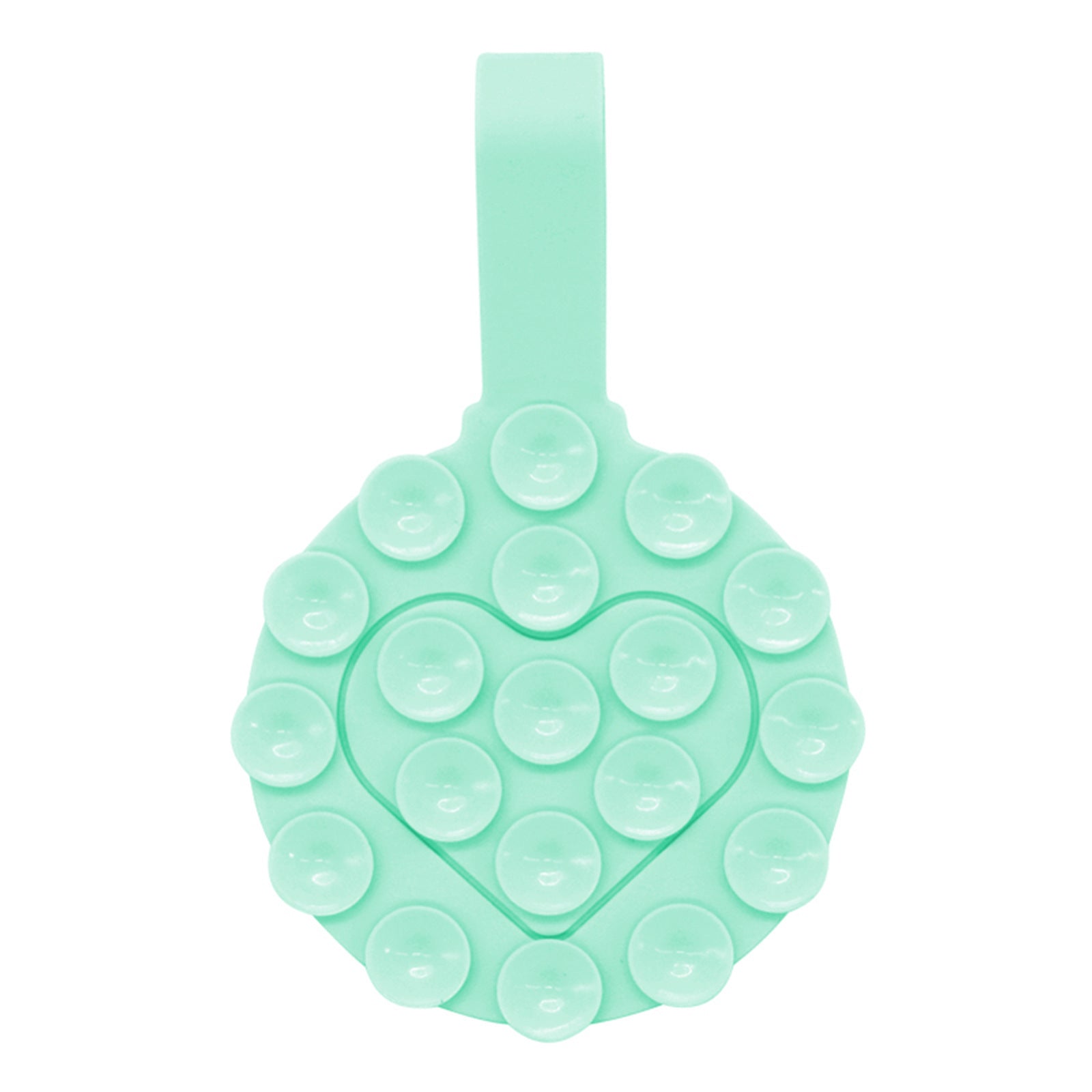 Multifunctional Double-sided Sucker Love Silica Gel Mobile Phone Holder