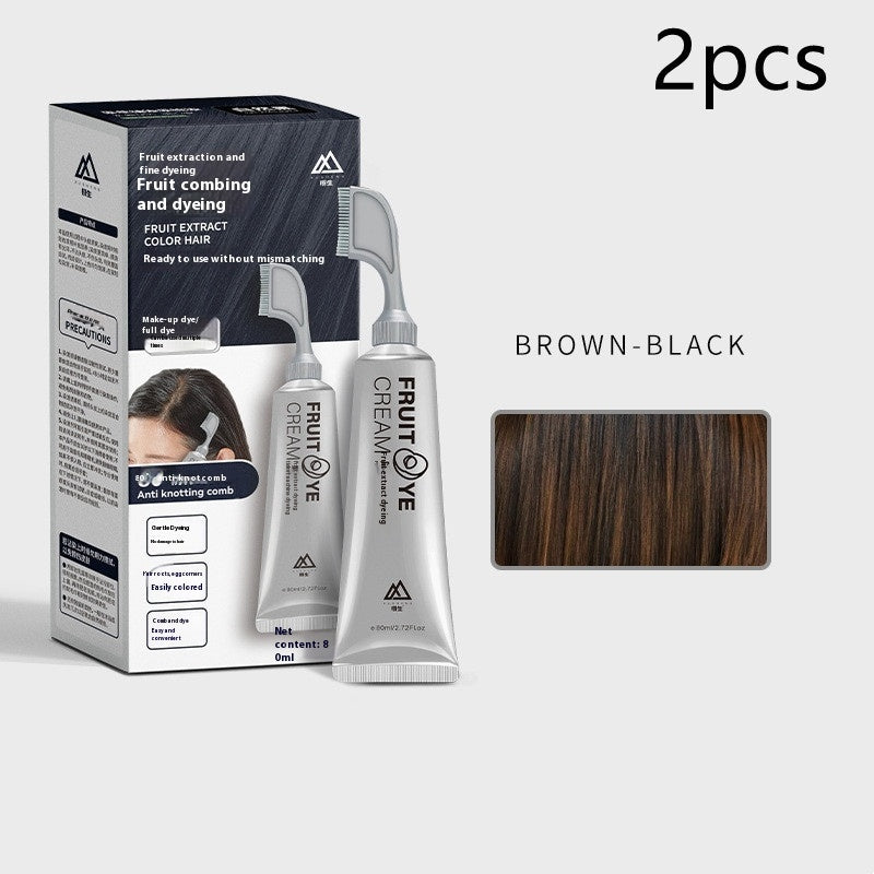 No Need To Mix Plants Can Be Covering Gray Hair Dye