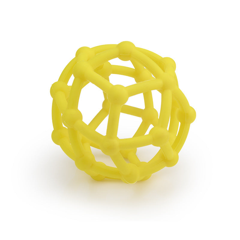 Baby Silicone Ball Newborn Soft Ball Round Hollow Small