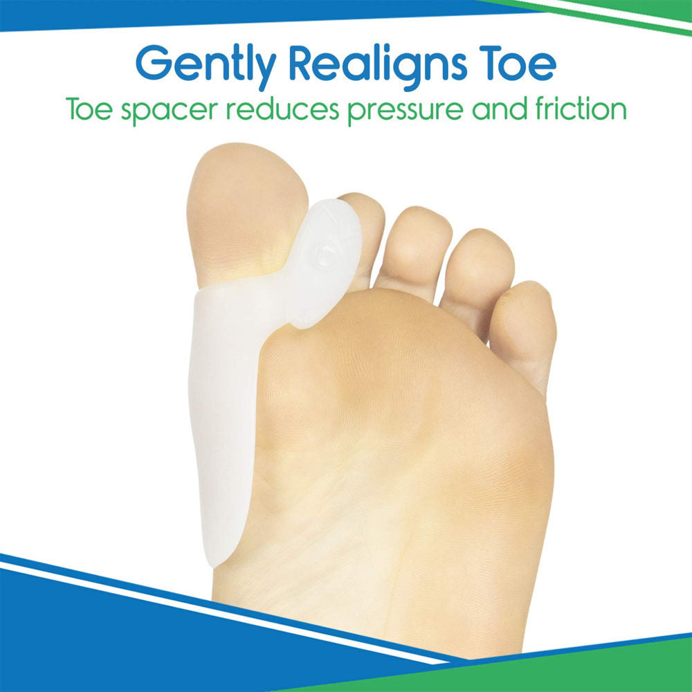 Correction Thumb SEBS Soft Pad Big Foot Thumb Valgus Orthosis Toe Separator Toe Protecting
