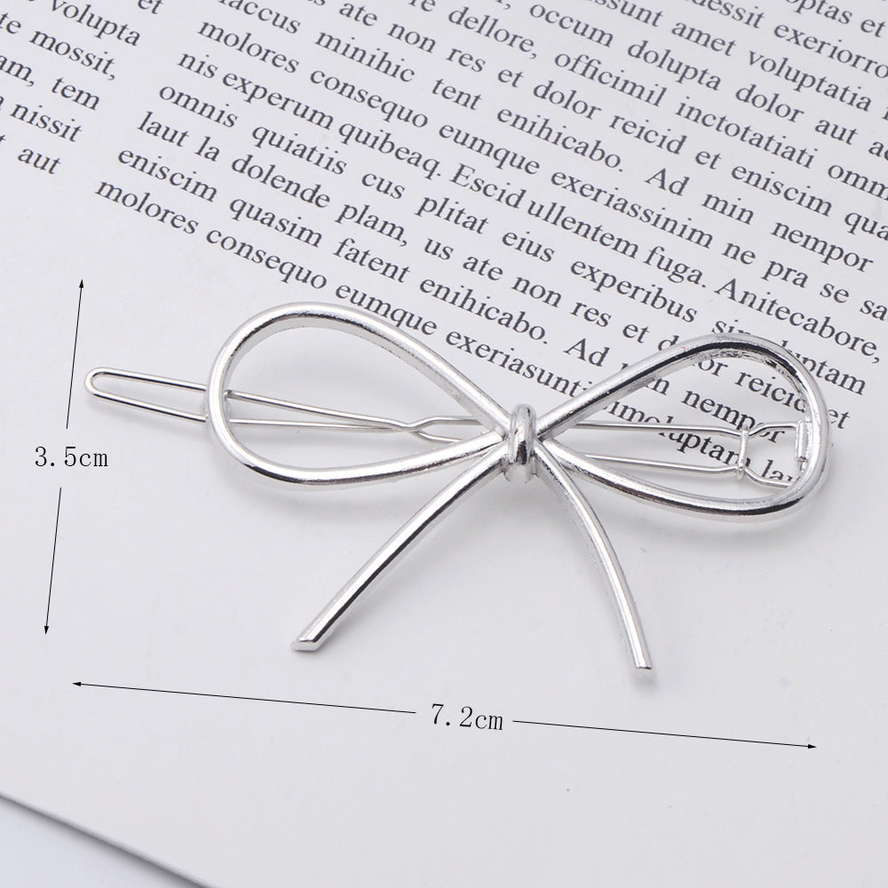 Cupid Heart-shaped Five-pointed Alloy Hair Accessories
