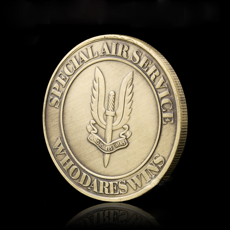 Foreign Sniper Commemorative Coin Nickel Plated Silver Commemorative Medal