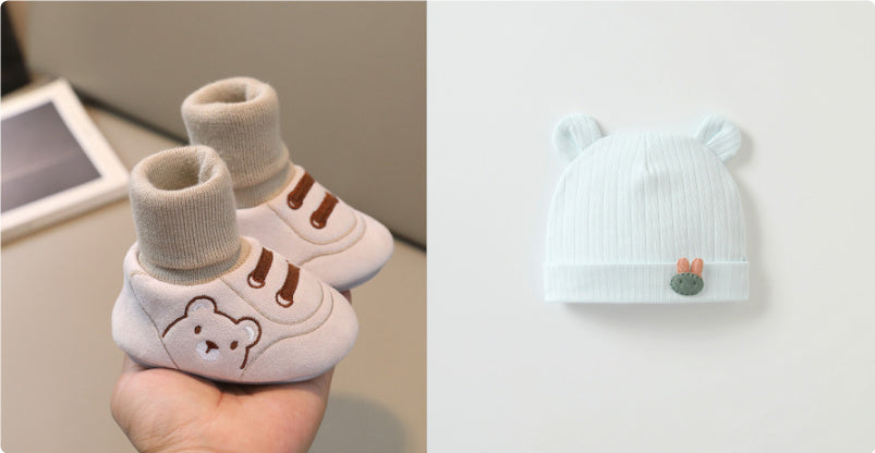 Baby Cloth Shoes Simple Baby Indoor Non-slip Toddler Shoes