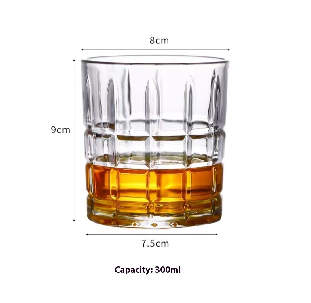 Whiskey Pure Drink Internet Celebrity Beer Brandy Glass Household High-end Classical Foreign Wine Bar Cup