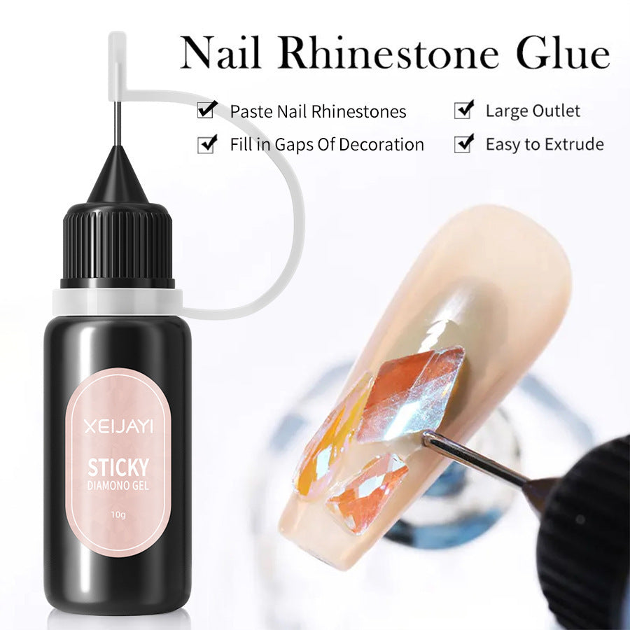 Disposable Edge Sealing Rhinestone Sticking Glue For Nail Beauty Glue