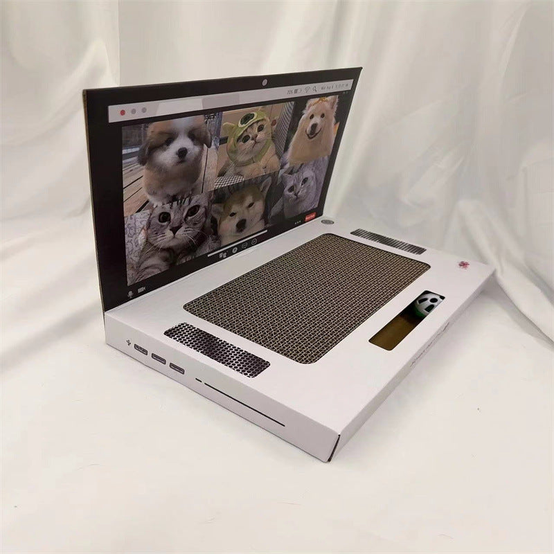Color Laptop Cat Scratch Board Wear-resistant No Dandruff