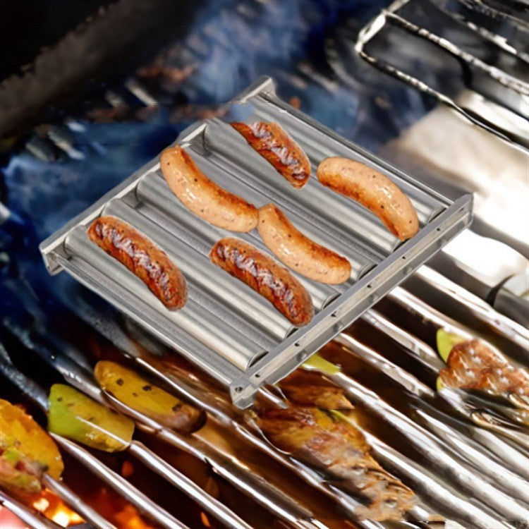 Stainless Steel Hot Dog Rack Detachable