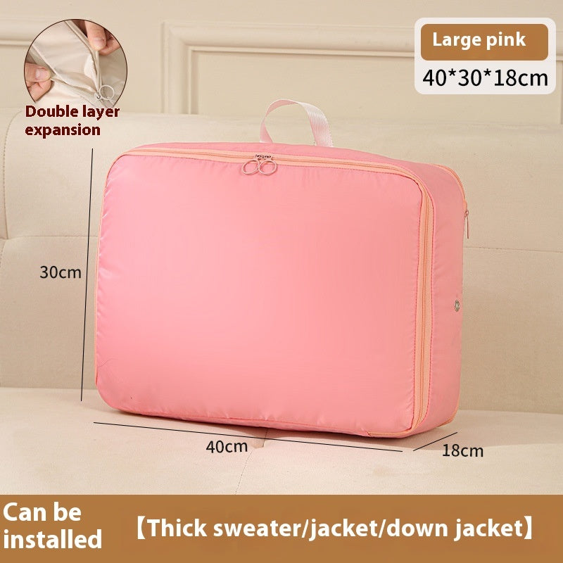 Cotton Quilt Compression Storage Bag Household Large Capacity Organizing Folders