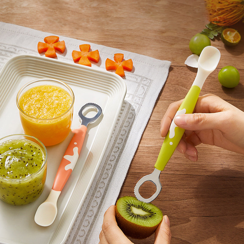 Home Fashion Scraping Fruit Puree Spoon
