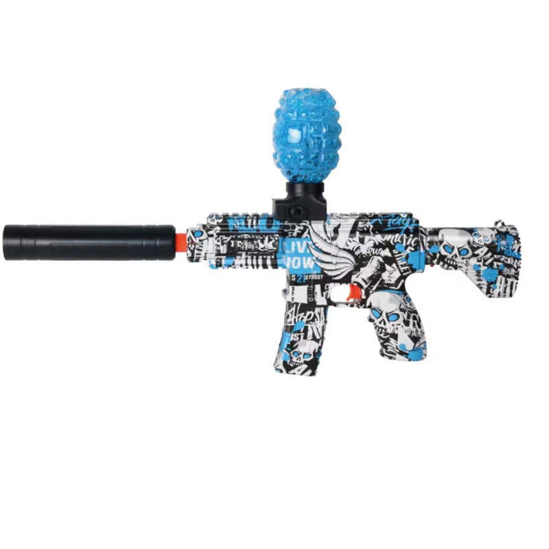 Electric Continuous Hair Soft Elastic Toy Gun