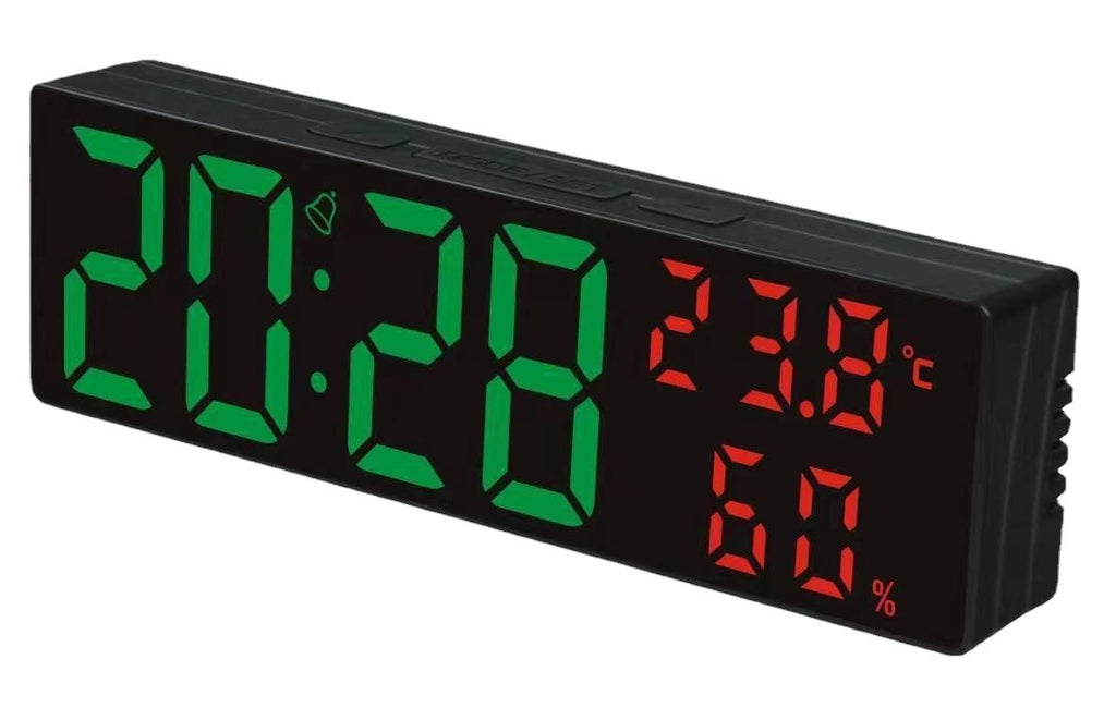 LED Multi-function Mirror Large Screen Electronic Alarm Clock