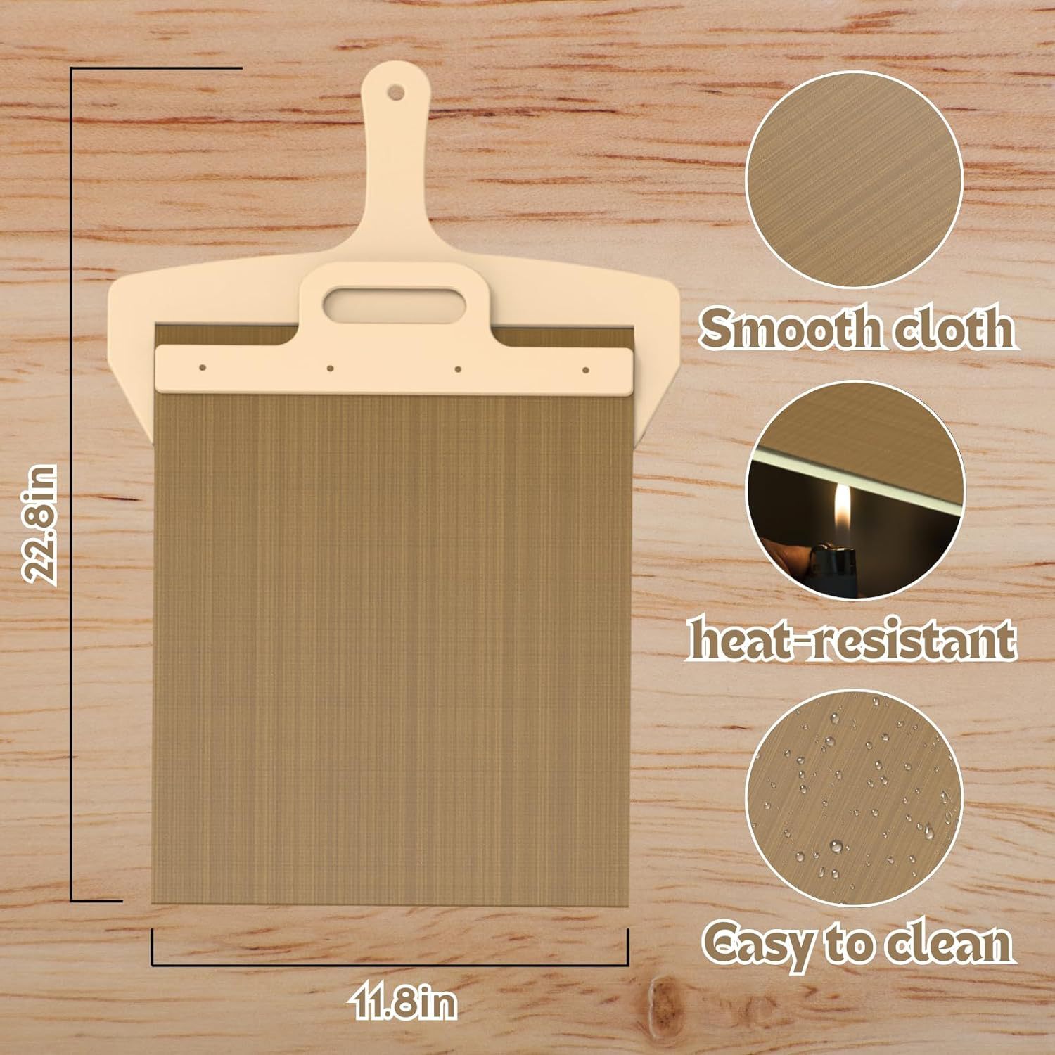 Baking Utensils Sliding Pizza Shovel Storage Board