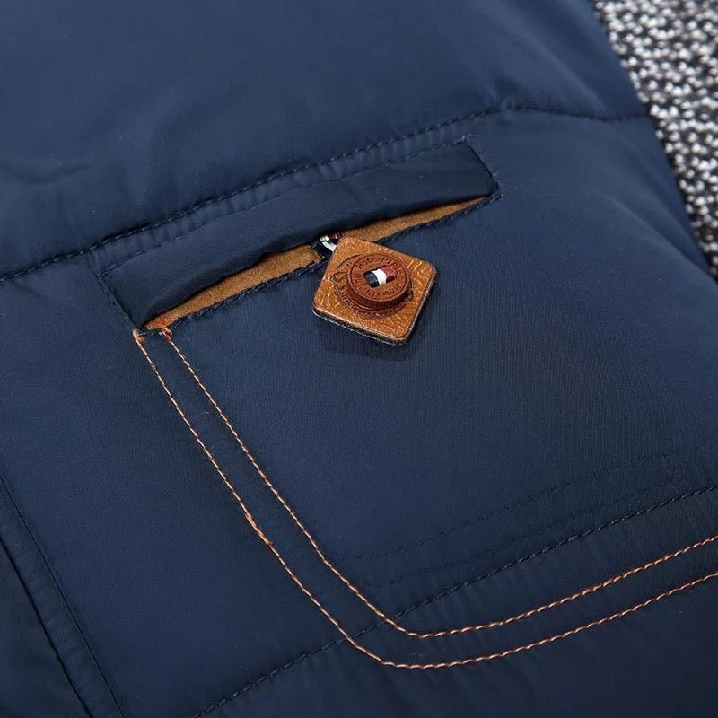 Men's Fashion Hooded Padded Jacket Top