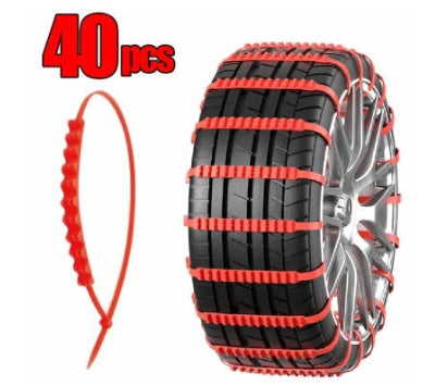 Emergency Plastic Nonskid Chain Universal Car Tire Non-slip Band