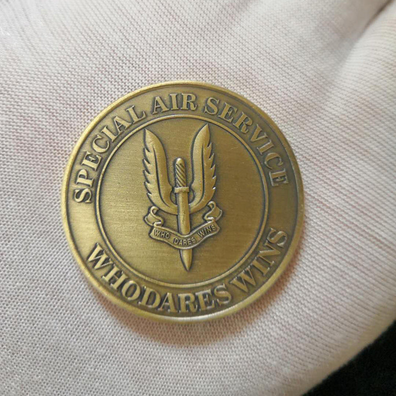 Foreign Sniper Commemorative Coin Nickel Plated Silver Commemorative Medal