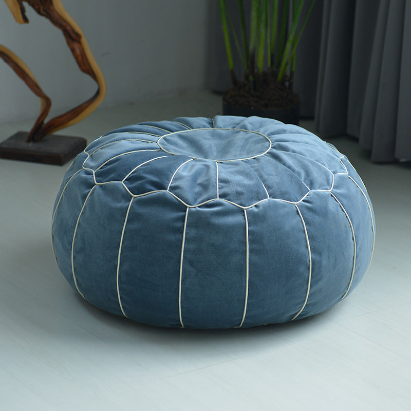 Candy Color Velvet Cute Puff Beanie Sofa