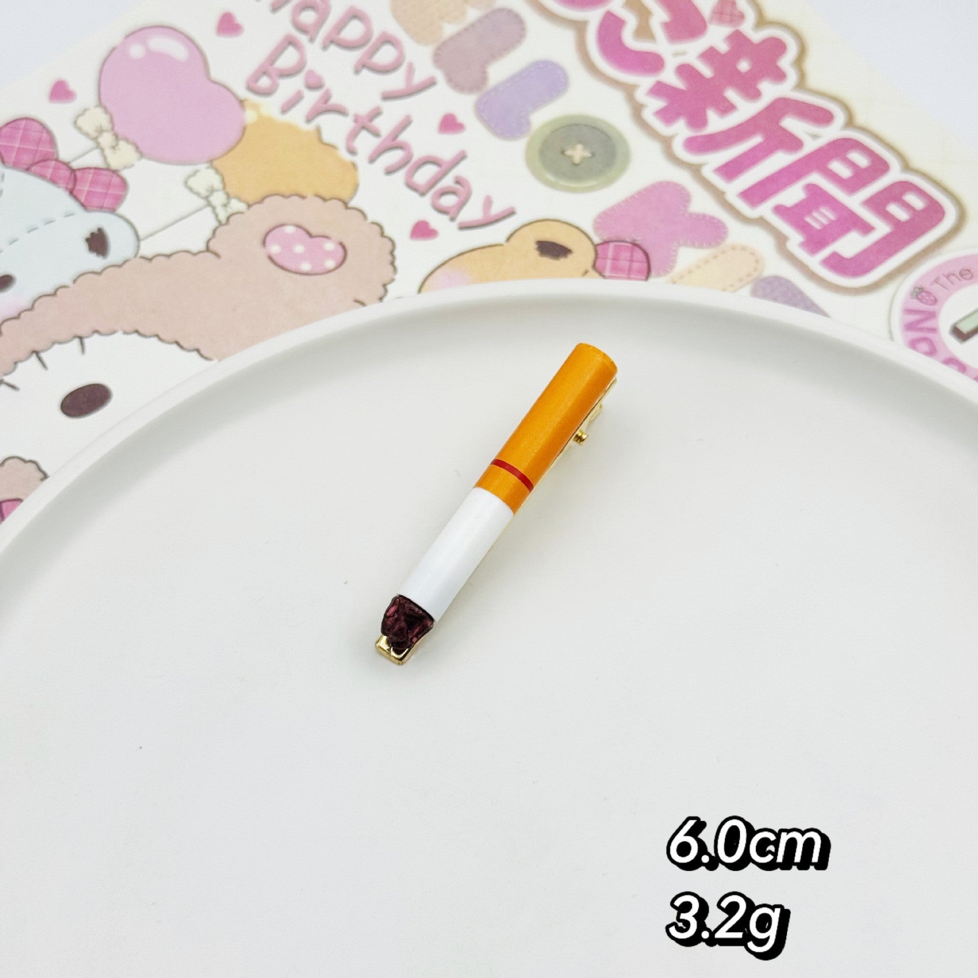 Funnny And Creative Cigarettes Barrettes Funny Personality