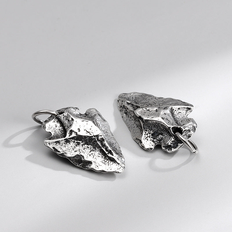 Arrow Silver Pendant Retro Distressed Fashion Hip Hop Personality