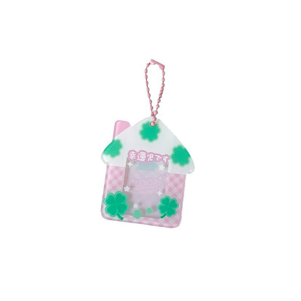 Acrylic Four-leaf Clover Card Holder