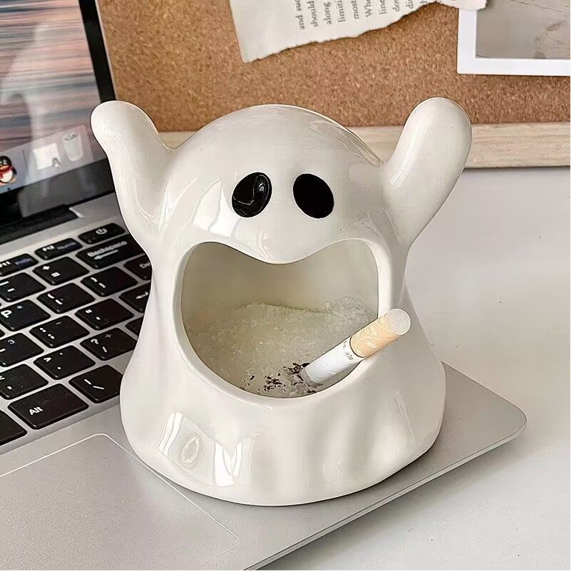 Cute Ghost Ashtray Ins Sense Of Healing