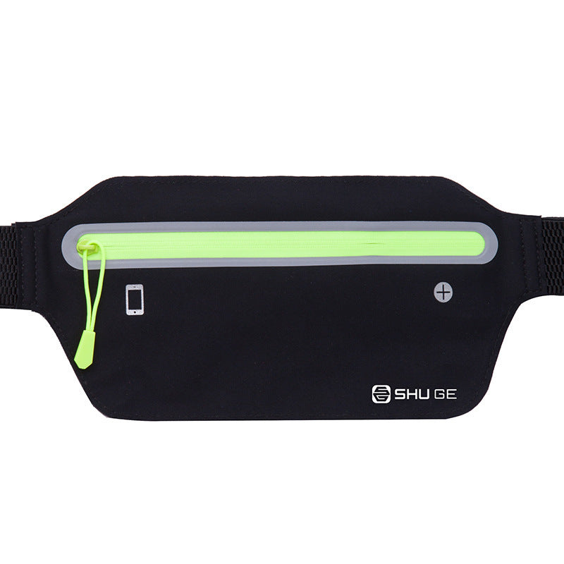 Ultra-thin Running Waterproof Portable Close-fitting Reflective Sports Phone Waist Bag