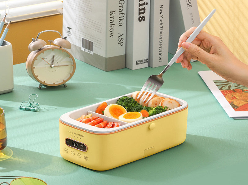 Student Separated Office Worker Portable Weight Loss Meal Without Water Injection Heating Lunch Box