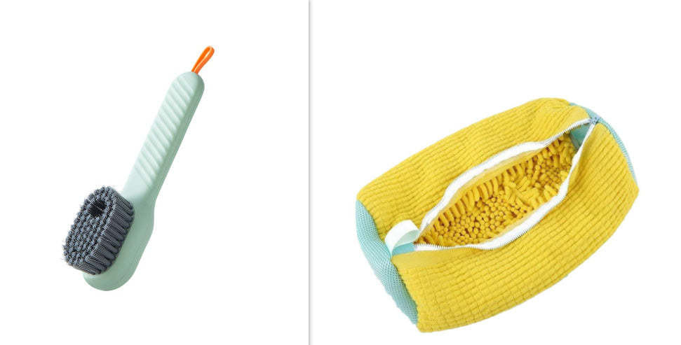 Multifunctional Liquid Shoe Brush Household Press
