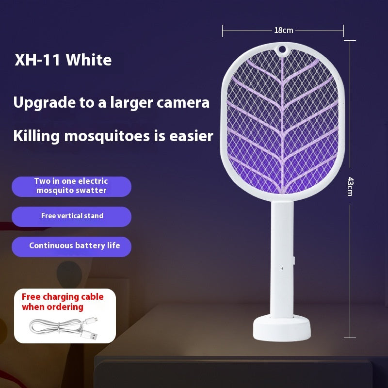 Household Electric Mosquito Swatter Rechargeable Folding Mosquito Repellent