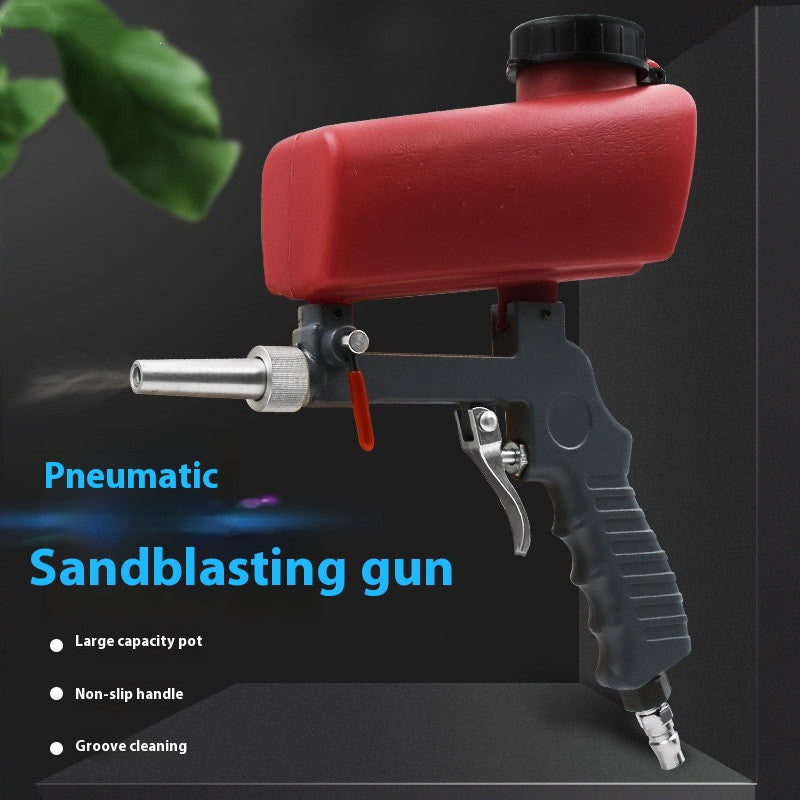 Portable Pneumatic Sand-blasting Gun Small Handheld
