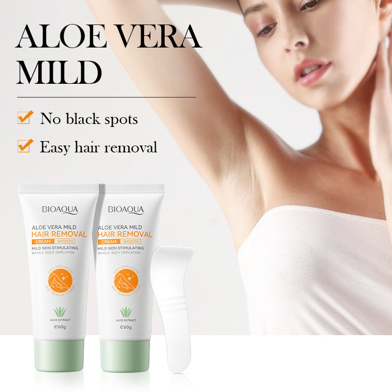 Aloe Vera Mild Depilatory Cream Non-irritating Fast Hair Removal