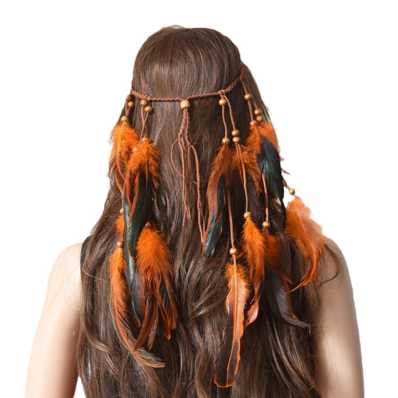 Feather Hair Band New Retro Fringed Headwear