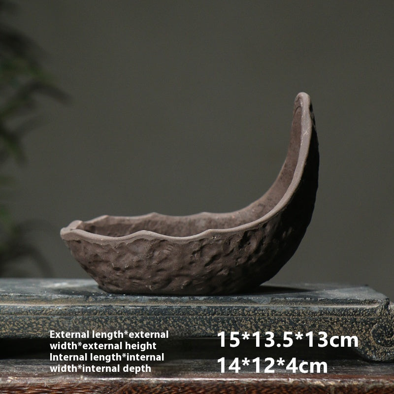 Purple Clay Flower Pot Southern Barbarian Alien Creativity