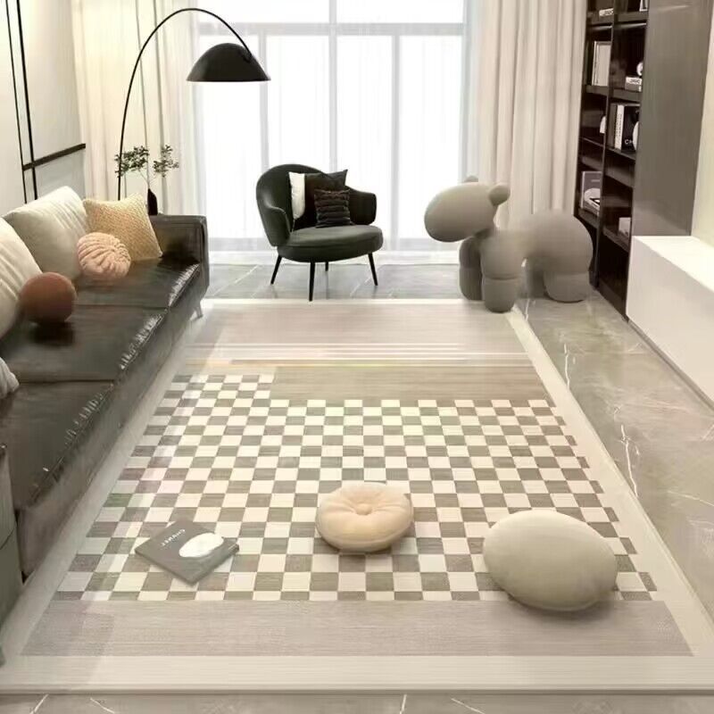 Carpetins Cream Style Light Luxury Advanced Bedroom Room Study Modern Sofa Table Carpet
