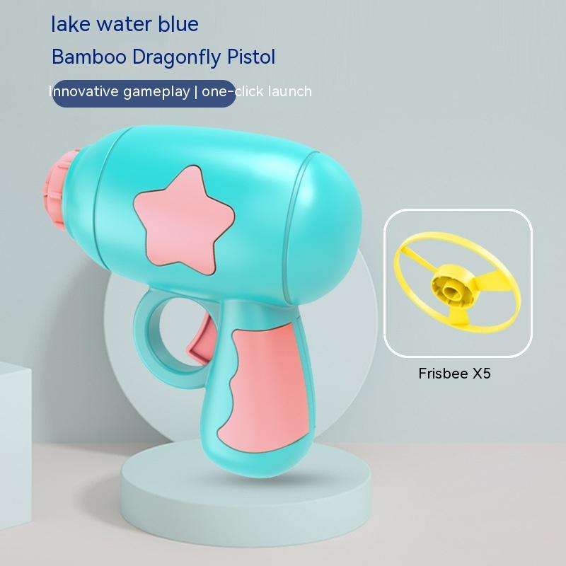 Bamboo Dragonfly Pistol Projectile Toys Suit