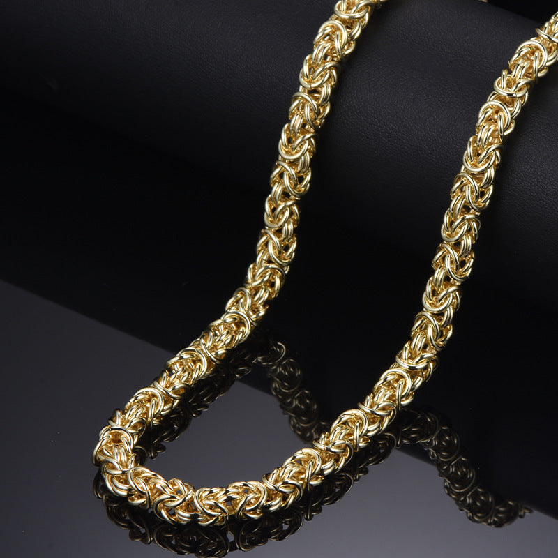 Hip Hop Ring Buckle Dominant Bracelet Accessories