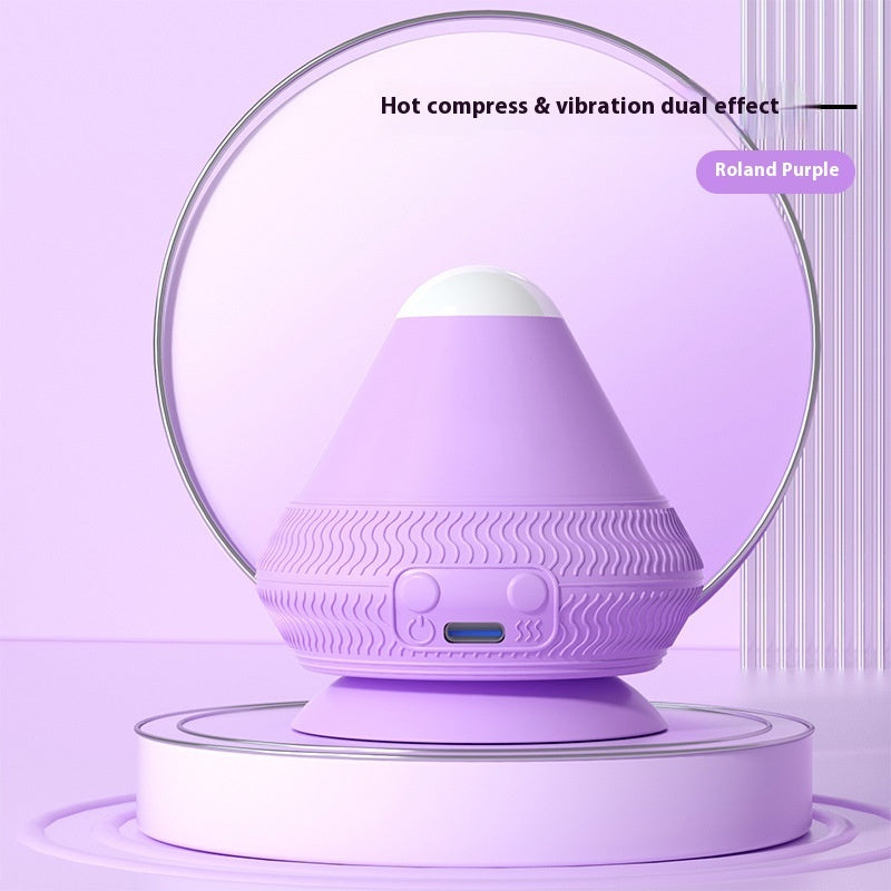 Electric Adsorption Massage Ball Massager Vibration Hot Compress Foot Sole Muscle Relaxation Through Membrane