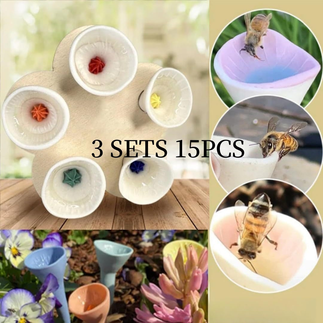 Fashion Bee Feeder Water Dispenser