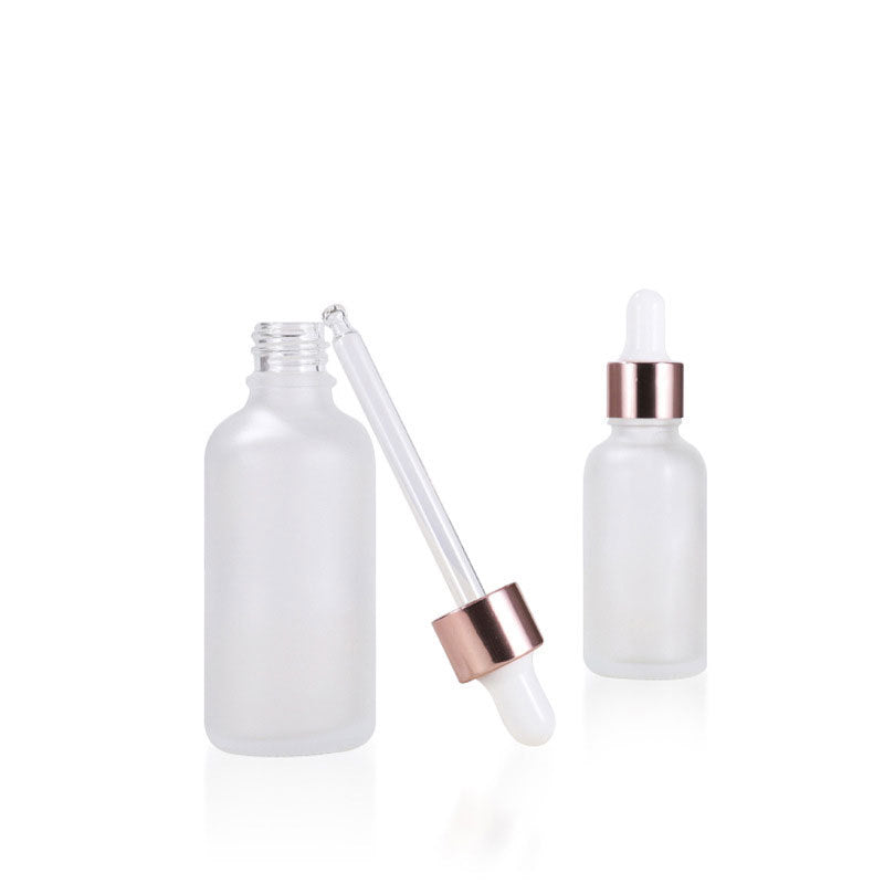 Cosmetic Essential Oil Bottle Frosted Glass