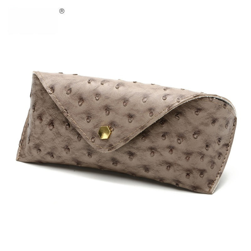 Soft Leather Case Sunglasses Storage