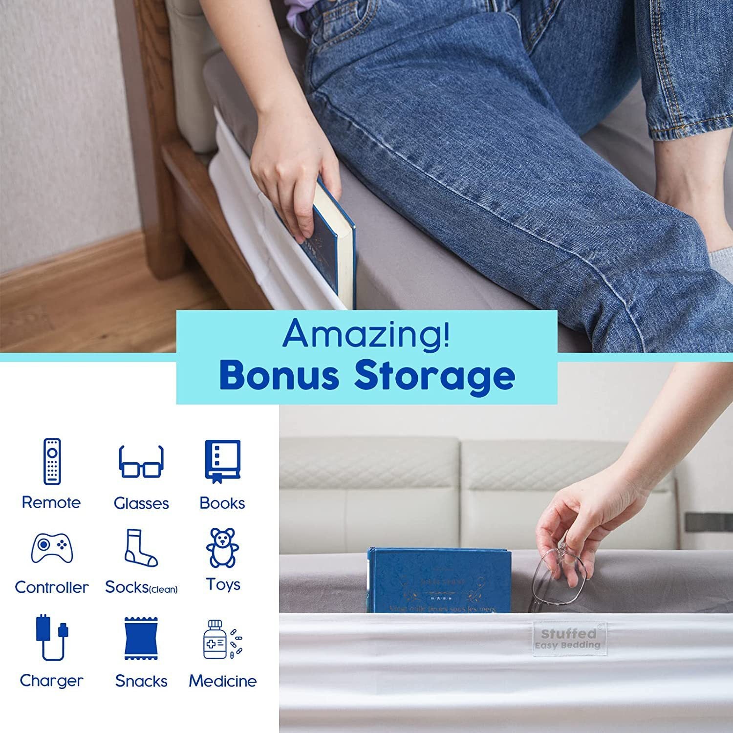 Fixed Elastic Band Bedspread Cover