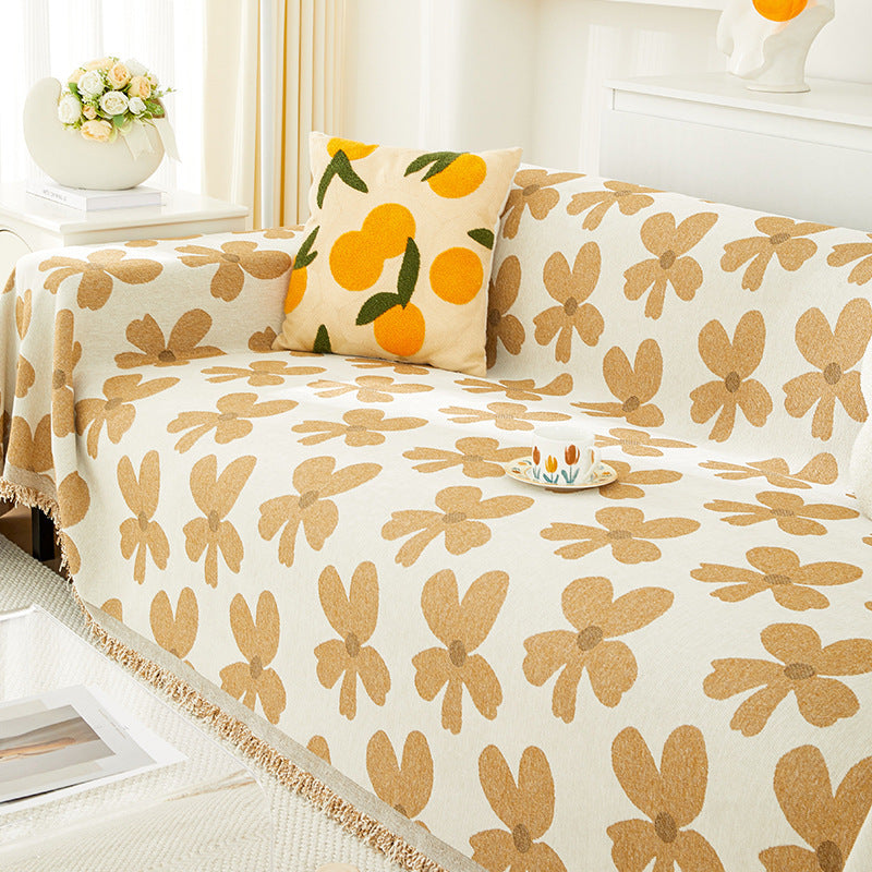 Plant Flower Sofa Cover All-inclusive Universal