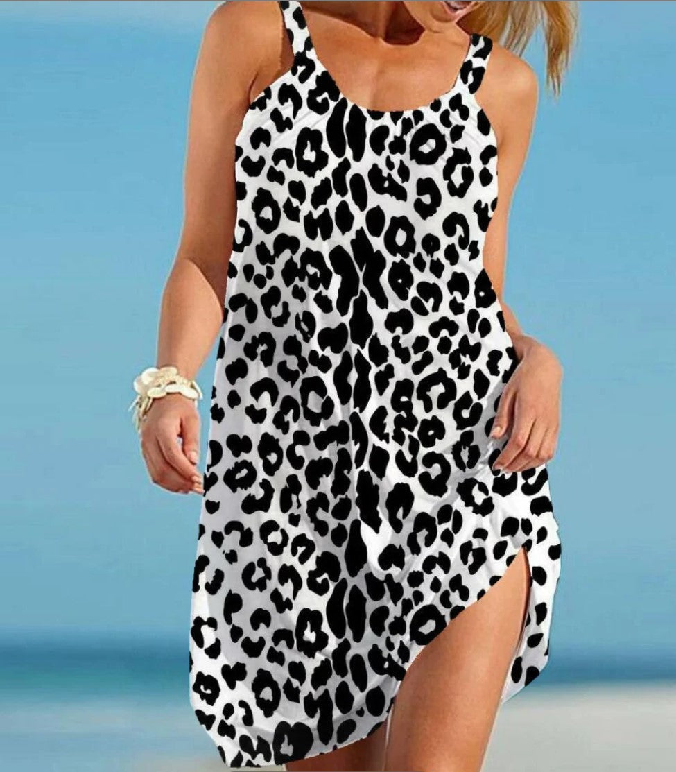 Women's Fashion Personalized Sleeveless Beach Dress