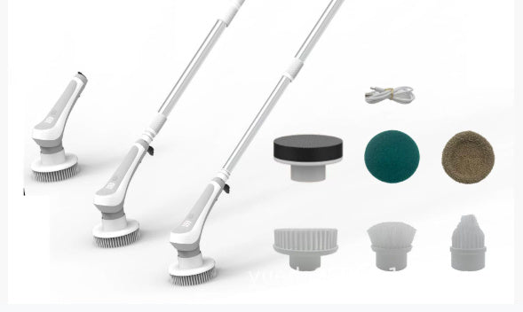 Electric Multifunction Cleaning Brush Scrubbing Brush Charging Waterproof