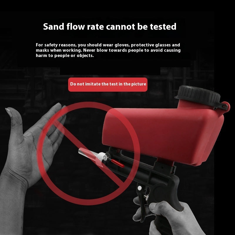 Portable Pneumatic Sand-blasting Gun Small Handheld