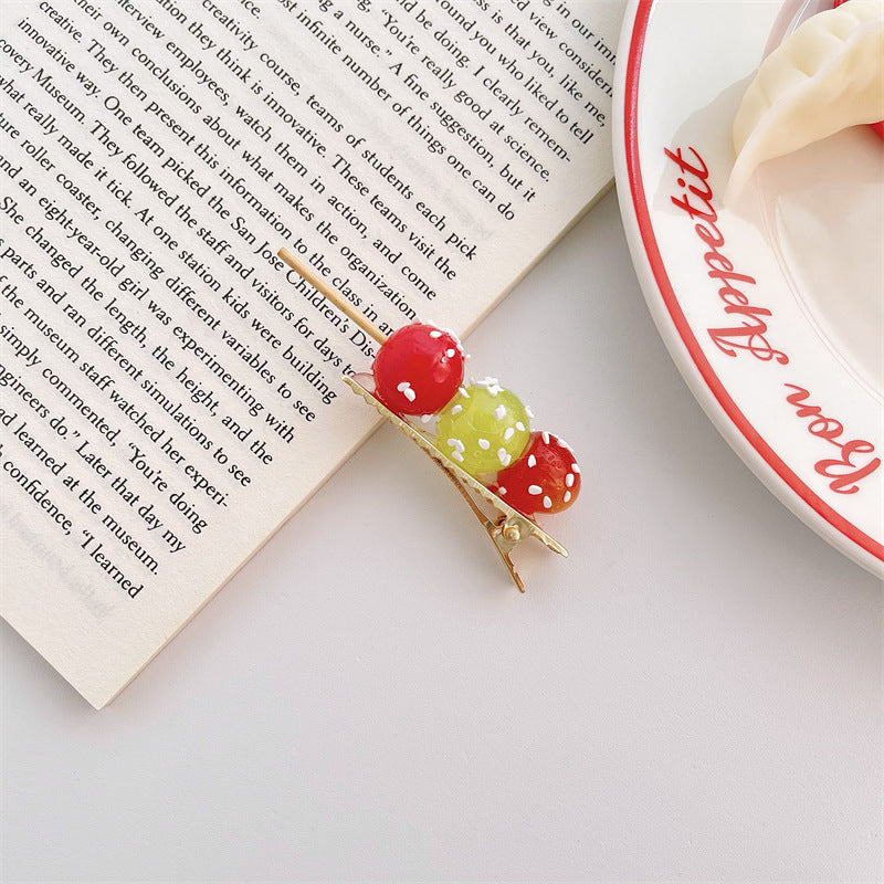 Creative Food Barrettes Seafood Funny